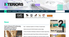 Desktop Screenshot of canadianinteriors.com
